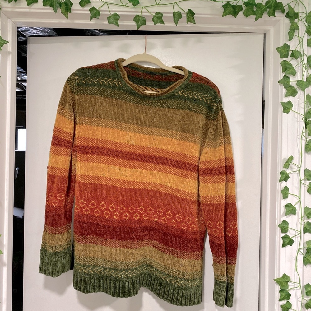 Vintage rainbow sweater